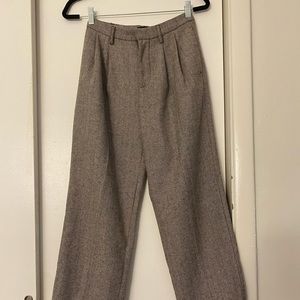 UO High Waisted Chevron Trousers